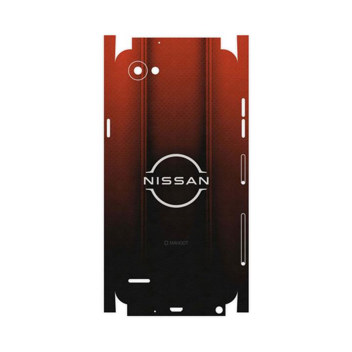 برچسب پوششی ماهوت مدل Nissan-FullSkin مناسب برای گوشی موبایل ال جی Q6 MAHOOT  Nissan-FullSkin Cover Sticker for LG Q6